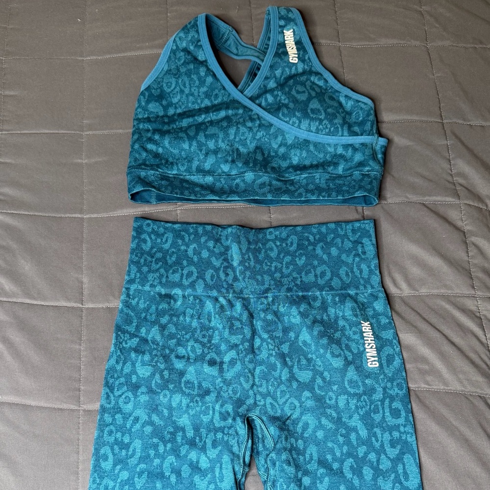 Gymshark Adapt Animal Seamless Leggings & Sports Bra